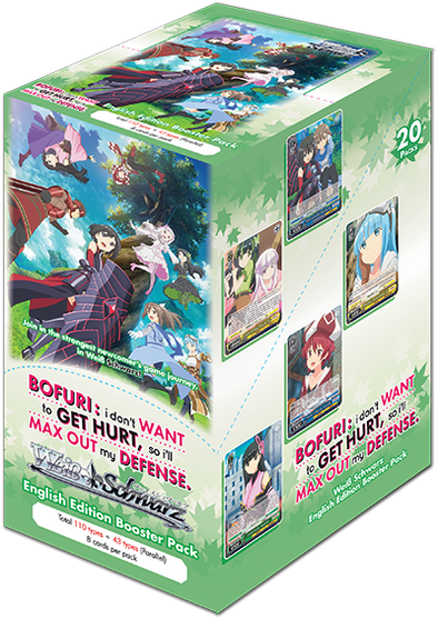 Weiss Schwarz - BOFURI: I Don’t Want to Get Hurt, so I’ll Max Out My Defense Booster Box available at 401 Games Canada