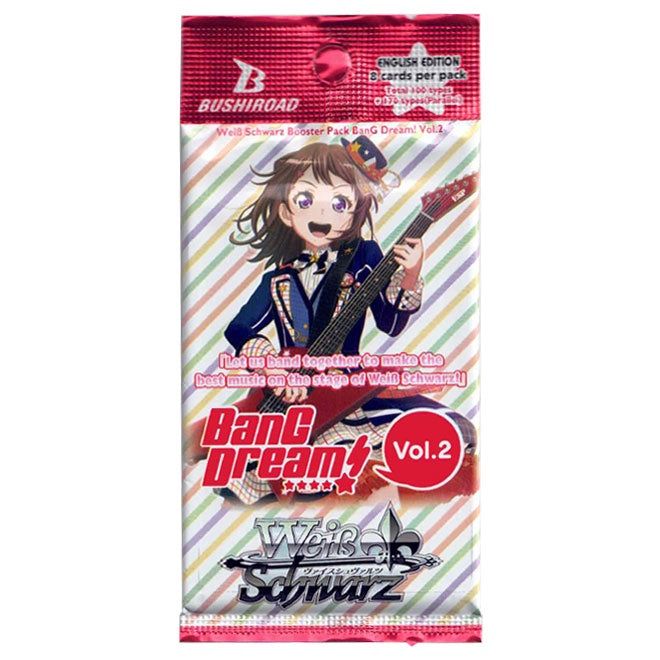 401 Games Canada - Weiss Schwarz - BanG Dream! Vol. 2 - Booster Pack 401 Games Canada - Weiss Schwarz - BanG Dream! Vol. 2 - Booster Pack