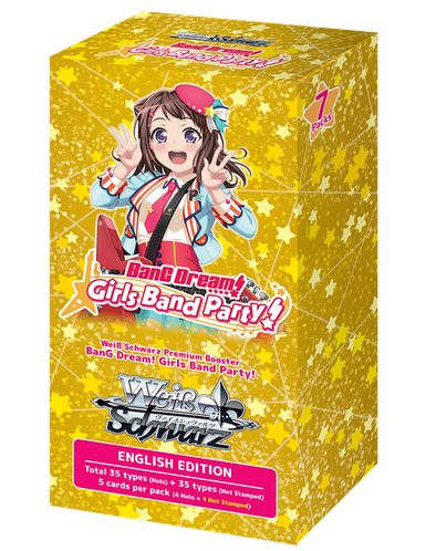 Weiss Schwarz - Bang Dream! Girls Band Party! 4th Anniversary Booster Box available at 401 Games Canada