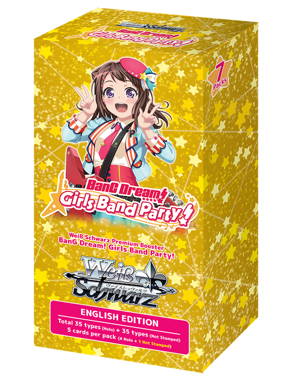 Weiss Schwarz - Bang Dream! Girls Band Party! 4th Anniversary Booster Box available at 401 Games Canada
