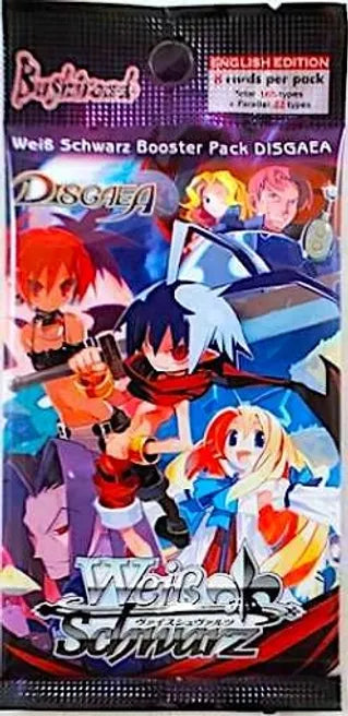 Weiss Schwarz - Disgaea - English Booster Pack available at 401 Games Canada