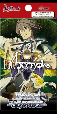 401 Games Canada - Weiss Schwarz - Fate/Apocrypha - Booster Pack