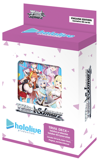 Weiss Schwarz - Hololive Production 4th Generation Trial Deck available at 401 Games Canada