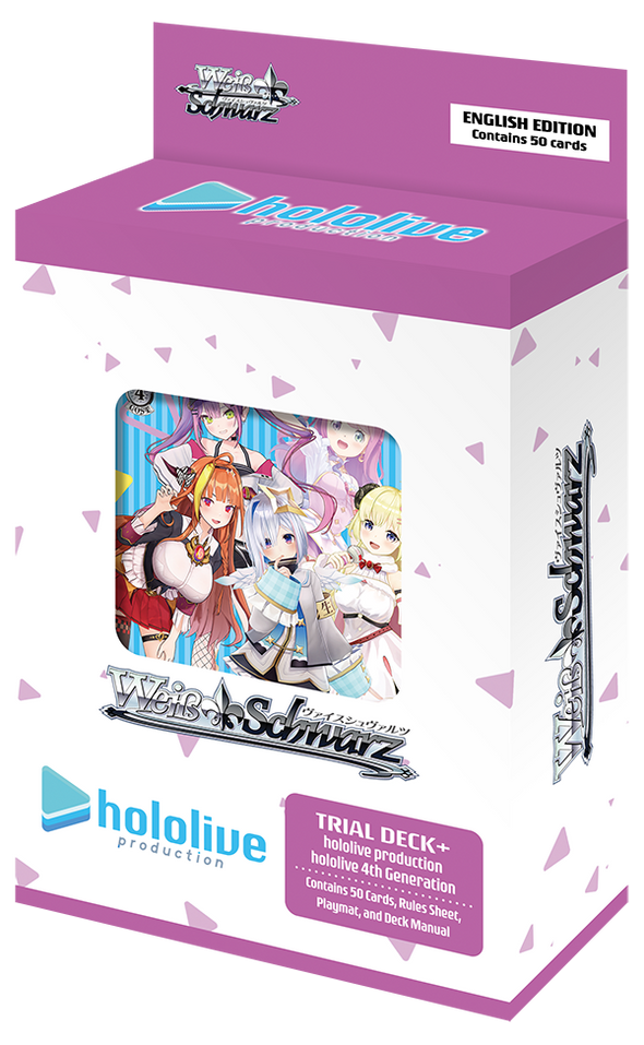 Weiss Schwarz - Hololive Production 4th Generation Trial Deck available at 401 Games Canada