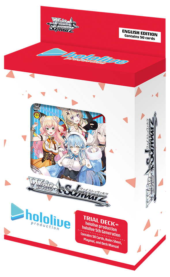 Weiss Schwarz - Hololive Production 5th Generation Trial Deck available at 401 Games Canada