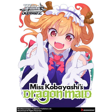 Weiss Schwarz - Miss Kobayashi’s Dragon Maid Booster Pack available at 401 Games Canada