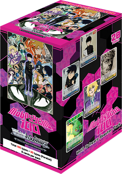 Weiss Schwarz - Mob Psycho 100 Booster Box available at 401 Games Canada