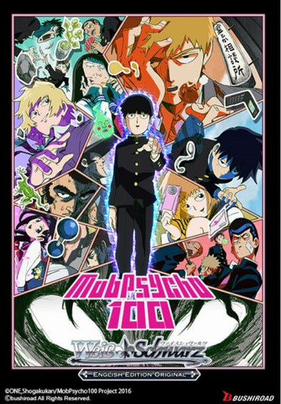 Weiss Schwarz - Mob Psycho 100 Supply Set available at 401 Games Canada