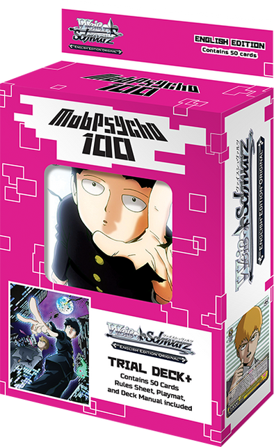 Weiss Schwarz - Mob Psycho 100 Trial Deck available at 401 Games Canada