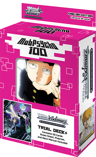 Weiss Schwarz - Mob Psycho 100 Trial Deck available at 401 Games Canada