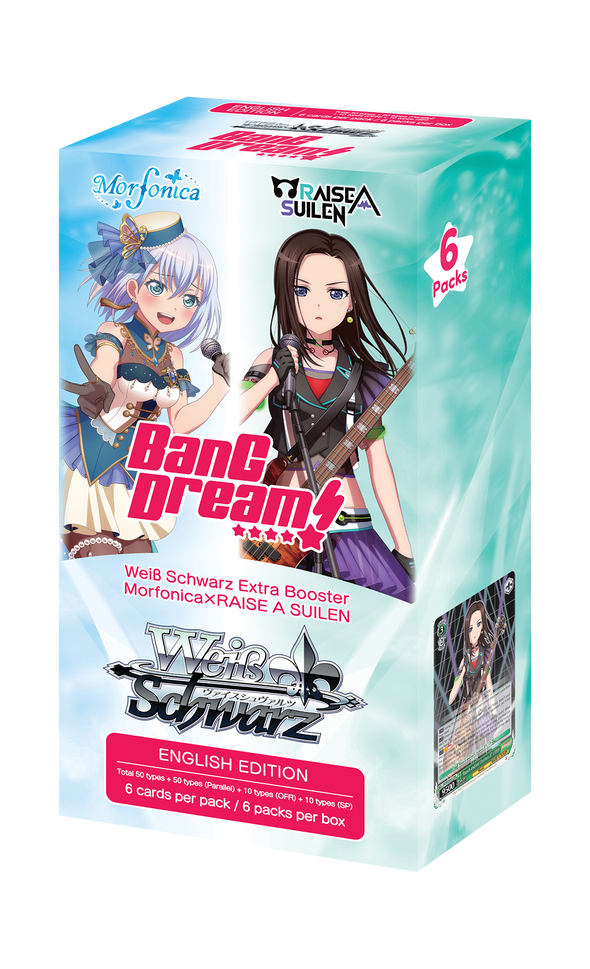 Weiss Schwarz - Morfonica×RAISE A SUILEN Extra Booster Box available at 401 Games Canada