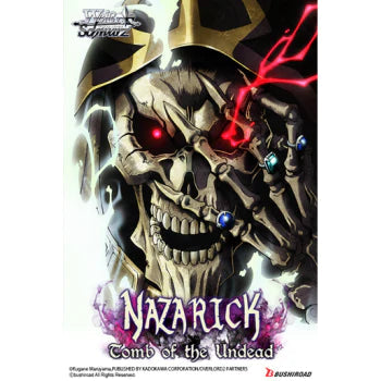 Weiss Schwarz - Nazarick: Tomb of the Undead (Overlord) Booster Pack available at 401 Games Canada