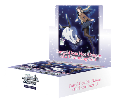Weiss Schwarz - Rascal Does Not Dream of a Dreaming Girl Booster Box available at 401 Games Canada