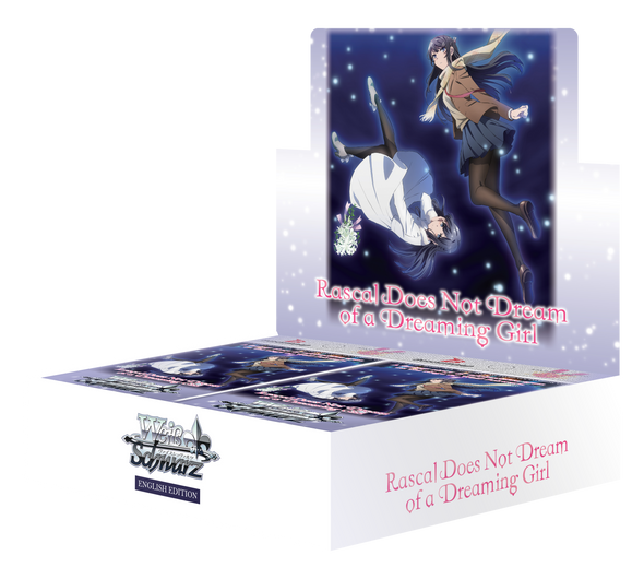 Weiss Schwarz - Rascal Does Not Dream of a Dreaming Girl Booster Box available at 401 Games Canada