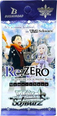 Weiss Schwarz - Re:ZERO -Starting Life in Another World- Memory Snow Booster Pack available at 401 Games Canada