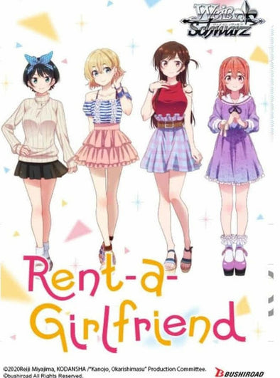 Weiss Schwarz - Rent A Girlfriend Booster Pack available at 401 Games Canada