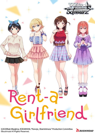 Weiss Schwarz - Rent A Girlfriend Playset available at 401 Games Canada