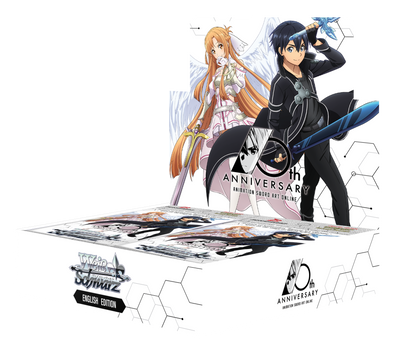 Weiss Schwarz - Sword Art Online Animation 10th Anniversary Booster Box available at 401 Games Canada