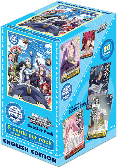 Weiss Schwarz - That Time I Got Reincarnated as a Slime Booster Box available at 401 Games Canada