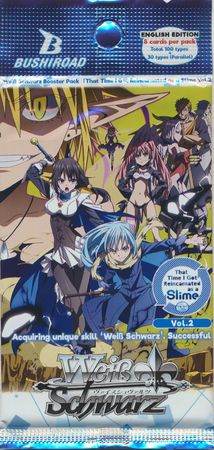 Weiss Schwarz - That Time I Got Reincarnated as a Slime Vol.2 Booster Pack available at 401 Games Canada