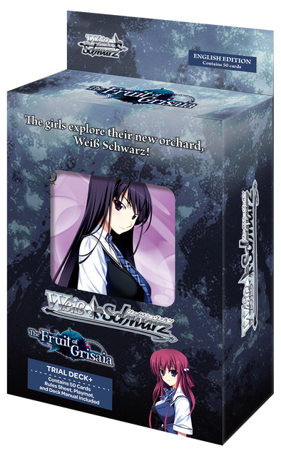 Weiss Schwarz - The Fruit of Grisaia Trial Deck+ available at 401 Games Canada