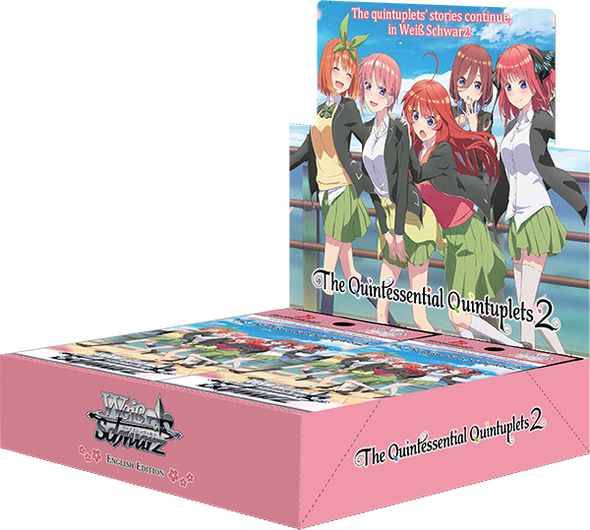 Weiss Schwarz - The Quintessential Quintuplets 2 Booster Box available at 401 Games Canada