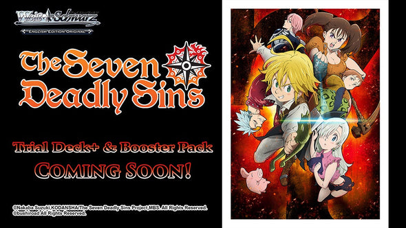 Weiss Schwarz - The Seven Deadly Sins Booster Case available at 401 Games Canada