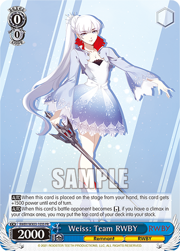 Weiss: Team RWBY - RWBY/WX03-E103S - Promo (Foil) (Alternate Art) available at 401 Games Canada