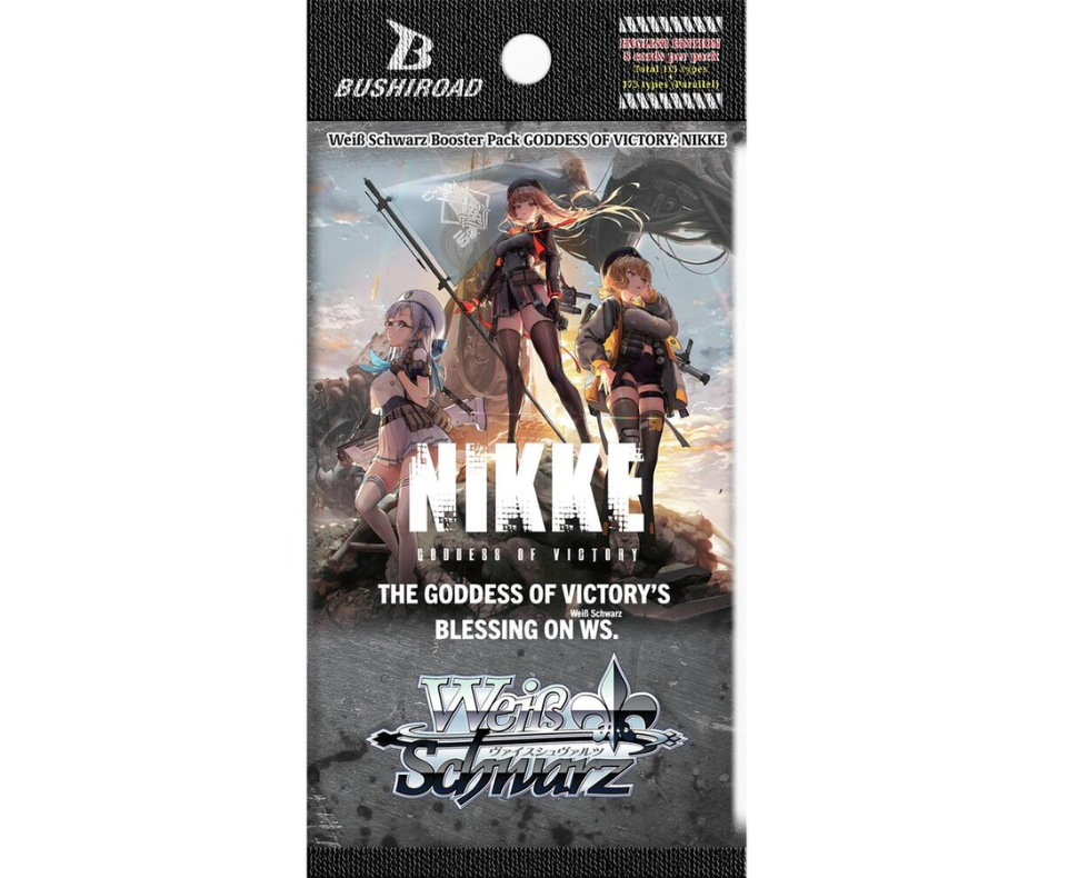 Weiss Schwarz Goddess Of Victory: NIKKE Booster Pack Box (Japanese) - 96 Cards, Factory Sealed Weiss Schwarz Goddess Of Victory: NIKKE Booster Pack Box (Japanese) - 96 Cards, Factory Sealed