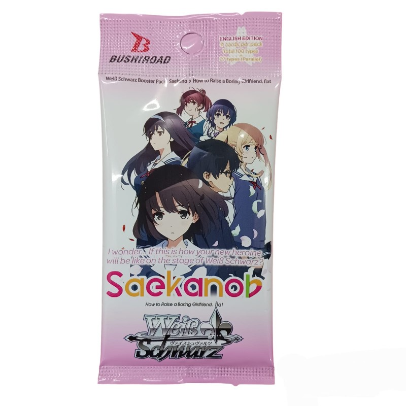 401 Games Canada - Weiss Schwarz - Saekano: How to Raise a Boring Girlfriend. Flat Booster Pack 401 Games Canada - Weiss Schwarz - Saekano: How to Raise a Boring Girlfriend. Flat Booster Pack