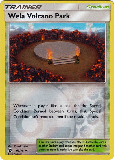 Wela Volcano Park - 63/70 - Uncommon - Reverse Holo available at 401 Games Canada