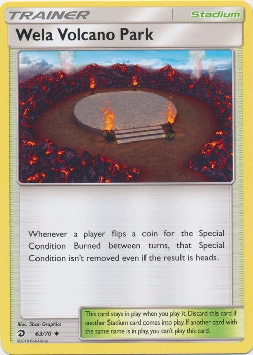 Wela Volcano Park - 63/70 - Uncommon available at 401 Games Canada