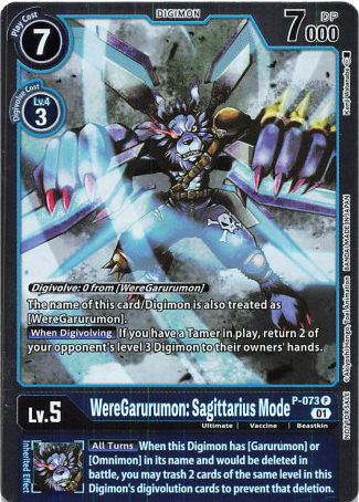 WereGarurumon: Sagittarius Mode - P-073 - Promo (Foil) available at 401 Games Canada