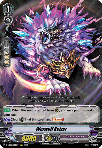 Werwolf Ketzer - D-VS02/056 - Triple Rare available at 401 Games Canada