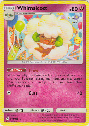 Whimsicott - 144/236 - Rare available at 401 Games Canada