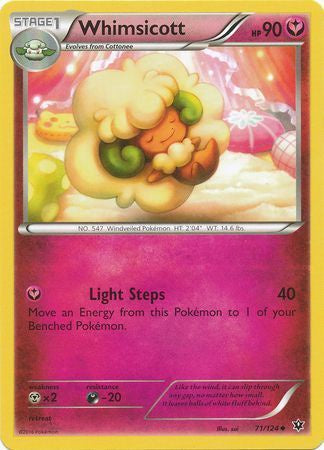 Whimsicott - 71/124 - Uncommon available at 401 Games Canada