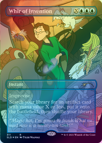 401 Games Canada - Whir of Invention - Saturday Morning D&D Secret Lair (Foil) 401 Games Canada - Whir of Invention - Saturday Morning D&D Secret Lair (Foil)