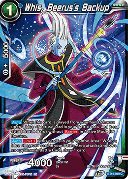 Whis, Beerus's Backup - BT16-039 - Common (Foil) available at 401 Games Canada