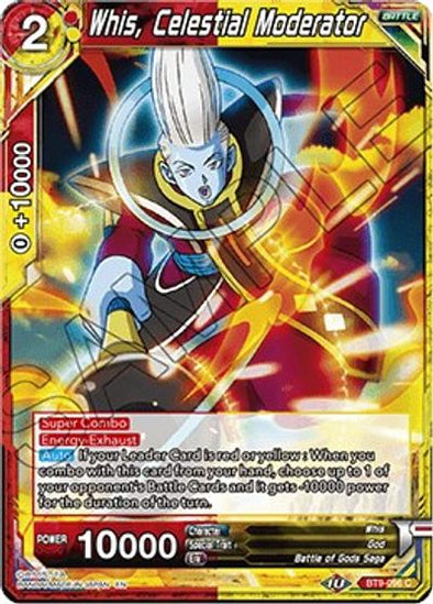 Whis, Celestial Moderator - BT9-096 - Common available at 401 Games Canada