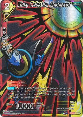 Whis, Celestial Moderator - BT9-096 - Special Rare (SPR) available at 401 Games Canada