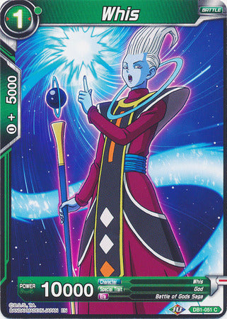 Whis - DB1-051 - Common available at 401 Games Canada