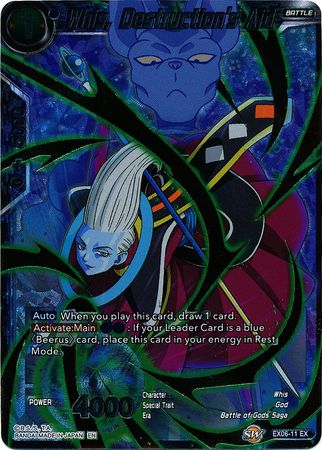 Whis, Destruction's Aid - EX06-11 - Expansion Rare (Foil) available at 401 Games Canada