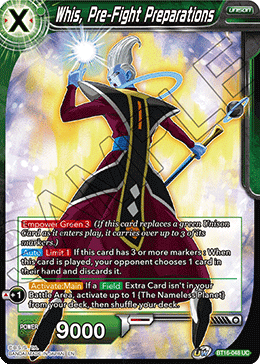 Whis, Pre-Fight Preparations - BT16-048 - Uncommon (Foil) available at 401 Games Canada