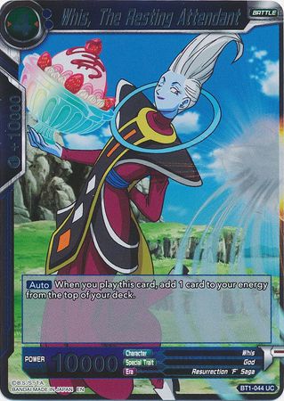 Whis, The Resting Attendant - BT1-044 - Uncommon (Foil) available at 401 Games Canada