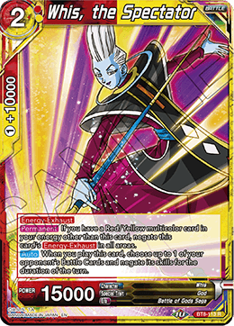 Whis, the Spectator - BT8-113 - Rare available at 401 Games Canada