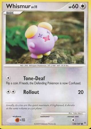 Whismur - 132/147 - Common available at 401 Games Canada