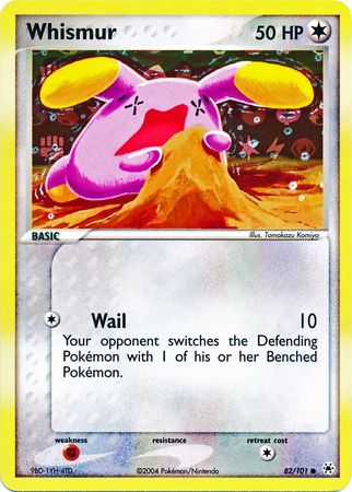 Whismur - 82/101 - Common - Reverse Holo available at 401 Games Canada