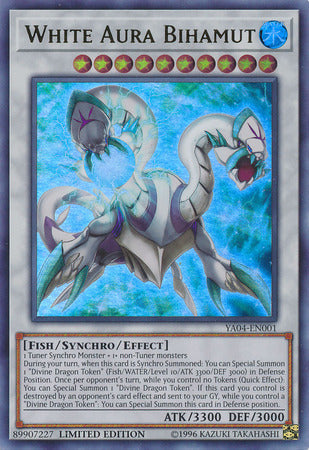 White Aura Bihamut - YA04-EN001 - Ultra Rare available at 401 Games Canada