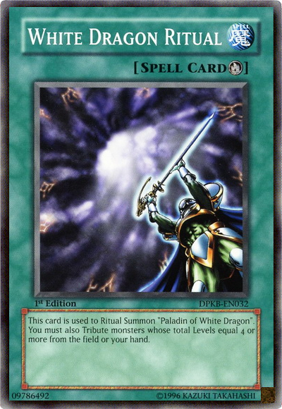 White Dragon Ritual - DPKB-EN032 - Common - 1st Edition available at 401 Games Canada