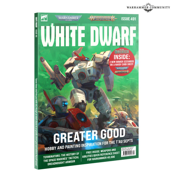 White Dwarf - Issue 491 - August 2023 available at 401 Games Canada